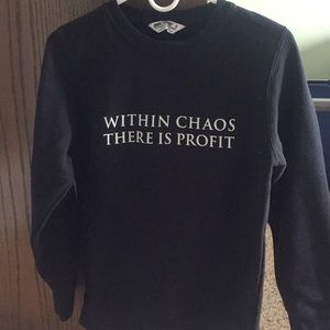 Crew neck sweatshirt